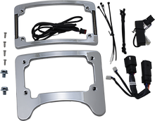 CUSTOM DYNAMICS License Plate Frame/Turn Signal Eliminator - Chrome TS-ELIM-06BCM-C