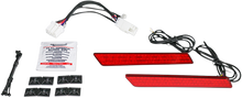 CUSTOM DYNAMICS Saddlebag Latch Lights - '97-'13 - Red CD-LATCH-HD-R
