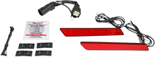 CUSTOM DYNAMICS Saddlebag Latch Lights - SS6 - Red CD-LATCH-SS6-R