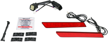 CUSTOM DYNAMICS Saddlebag Latch Lights - SS8 - Red CD-LATCH-SS8-R