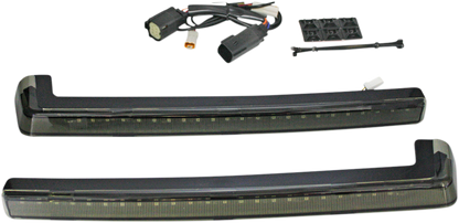 CUSTOM DYNAMICS LED Run/Brake/Turn Tour-Pak® Arms - Smoke Lens - '14-'25 PB-TP-ARM-14S