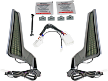CUSTOM DYNAMICS Fascia LED Light Panels - Chrome/Smoke CD-FASCIA-HD-CS
