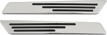 DRAG SPECIALTIES Saddlebag Hinge Inserts - Chrome - FL '14-'25 3501-0962