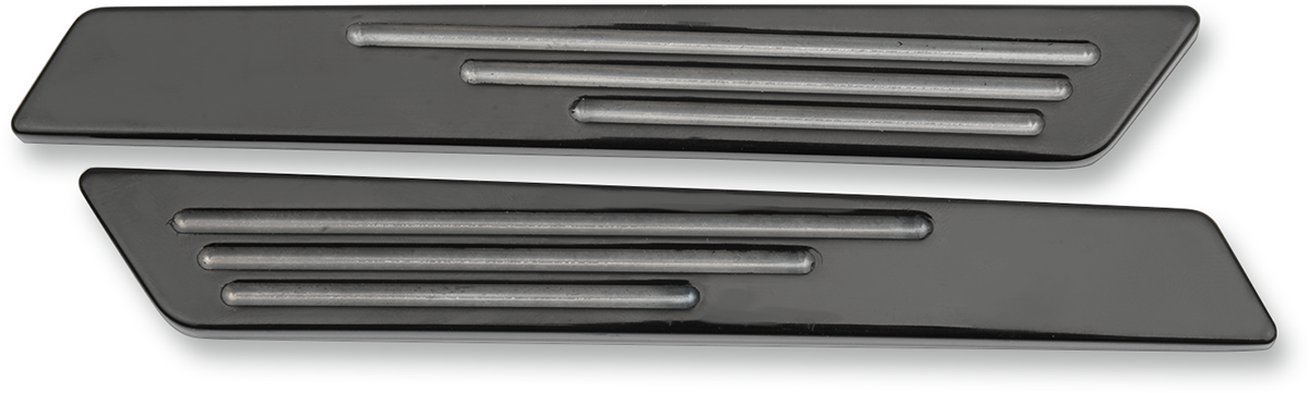 DRAG SPECIALTIES Saddlebag Hinge Inserts - Black - FL '14-'25 3501-0963
