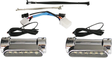 CUSTOM DYNAMICS Engine Guard Light - Chrome - '97-'13 FLH CD-CB-AW-HD-C