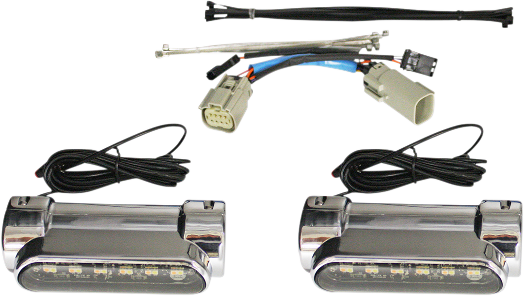 CUSTOM DYNAMICS Engine Guard Light - Chrome - Trike CD-CB-AW-TKE-C