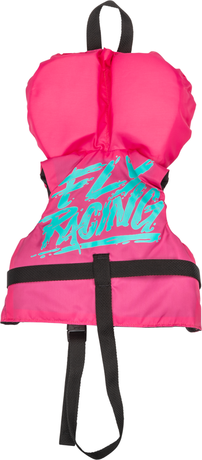Infant Flotation Vest Neon Pink/Teal