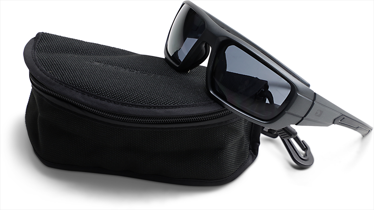 BOBSTER Mission Sunglasses - Matte Gray - Smoke Lens BMIS001