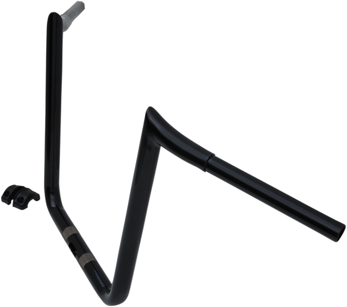 LA CHOPPERS 1-1/4" Hefty Prime Ape Handlebar - 14" - Black LA-7353-16B