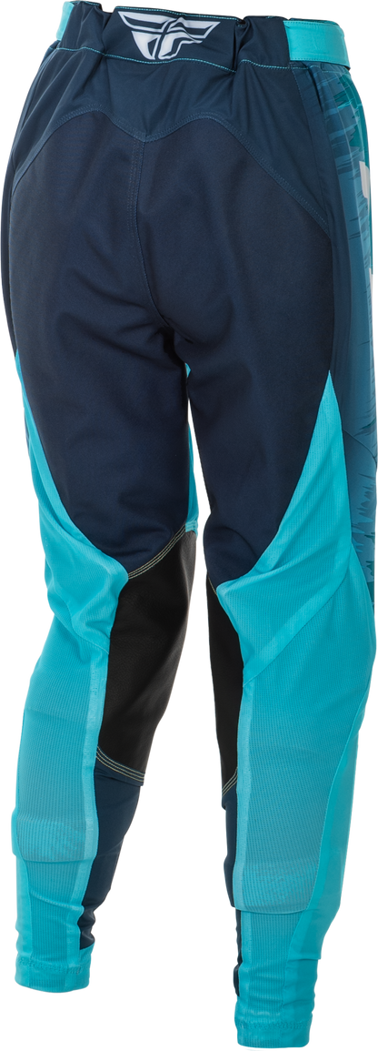 Women's Lite Pants Aqua/Navy/White Sz 11/12
