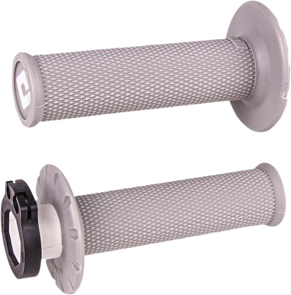 ODI V2 Lock-On No-Waffle Grips - Gray H36NWG