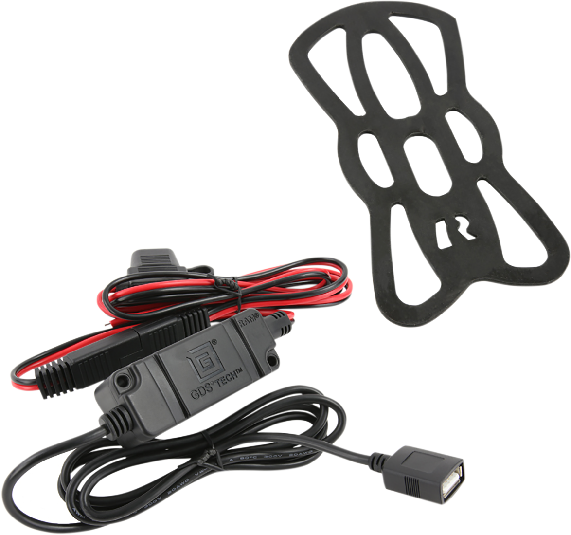 RAM MOUNTS Tough-Charge™ Waterproof Wireless Charging Mount - Hardwire Charger RAMHOLUN12WBV7M