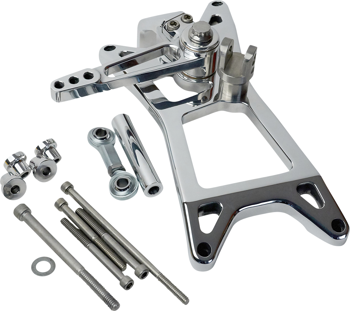 SPEED MERCHANT Mid-Controls - without Pegs - Polished - FL '17-'23 SM-M8FLMIDWOP-P