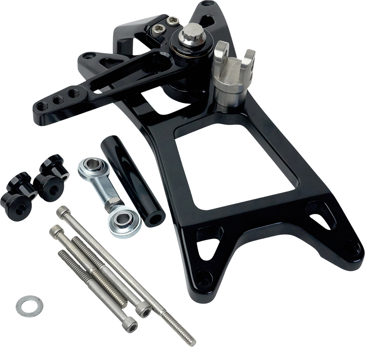 SPEED MERCHANT Mid-Controls - without Pegs - Black - FL '17-'23 SM-M8FLMIDWOPBK