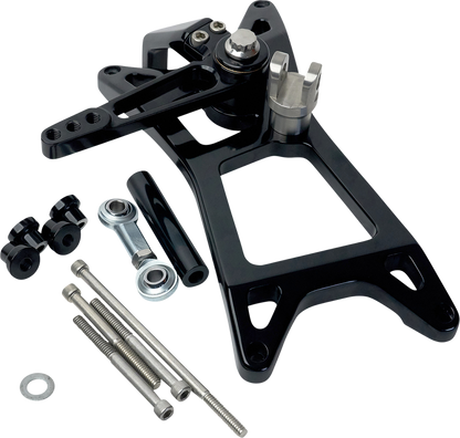 SPEED MERCHANT Mid-Controls - without Pegs - Black - FL '17-'23 SM-M8FLMIDWOPBK