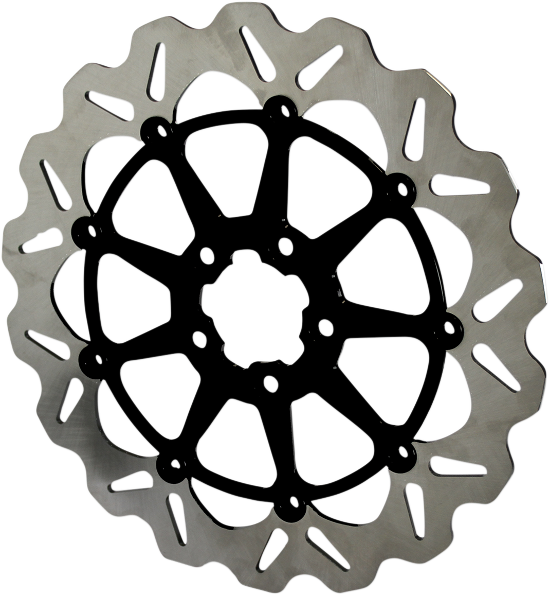 GBRAKES Wave® Rotor - Black - 13" DF680CWSS-B