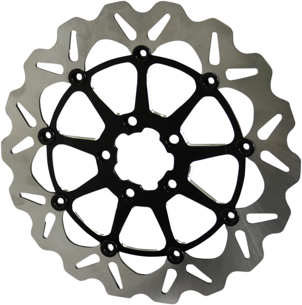 GBRAKES Wave® Rotor - Machined Black - 13" DF680CWSS-C