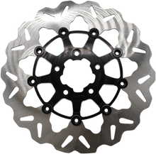 GBRAKES Front Wave® Rotor - Black Carrier DF680CW-C