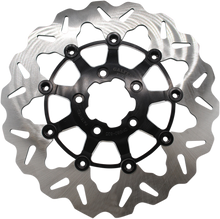 GBRAKES Front Wave® Rotor - Black Carrier DF835CW-C