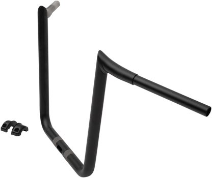 LA CHOPPERS 1-1/4" Hefty Prime Ape Handlebar - 14" - Matte Black LA-7353-16M
