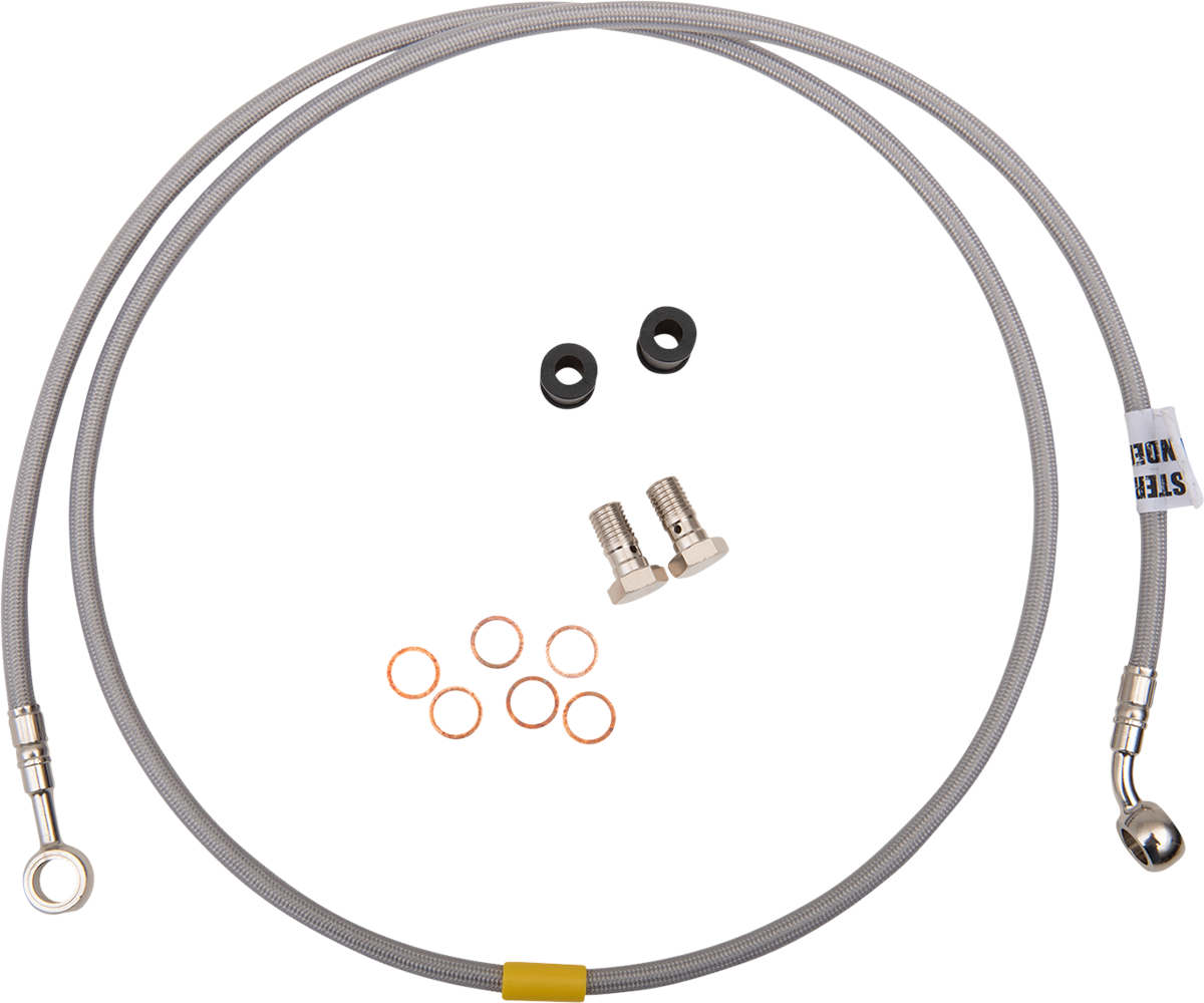 GBRAKES Brake Line Kit - Stainless Steel FK003D102-1