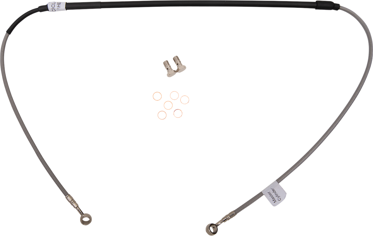GBRAKES Brake Line Kit - Stainless Steel FK003D957-1