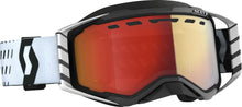 Prospect Snwcrs Goggle Blk/Wht Enhancer Red Chrome