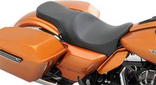 DRAG SPECIALTIES SEATS Forward Positioned Predator 2-Up Seat - Solar Leather - FL '08-'23 0801-1264
