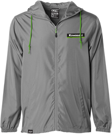 FACTORY EFFEX Kawasaki Windbreaker - Charcoal - 2XL 23-85118