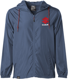 FACTORY EFFEX Suzuki Windbreaker - Navy - Medium 23-85412