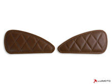 LUIMOTO TANK LEAF DIAMOND Tank Pads for the Triumph Bobber