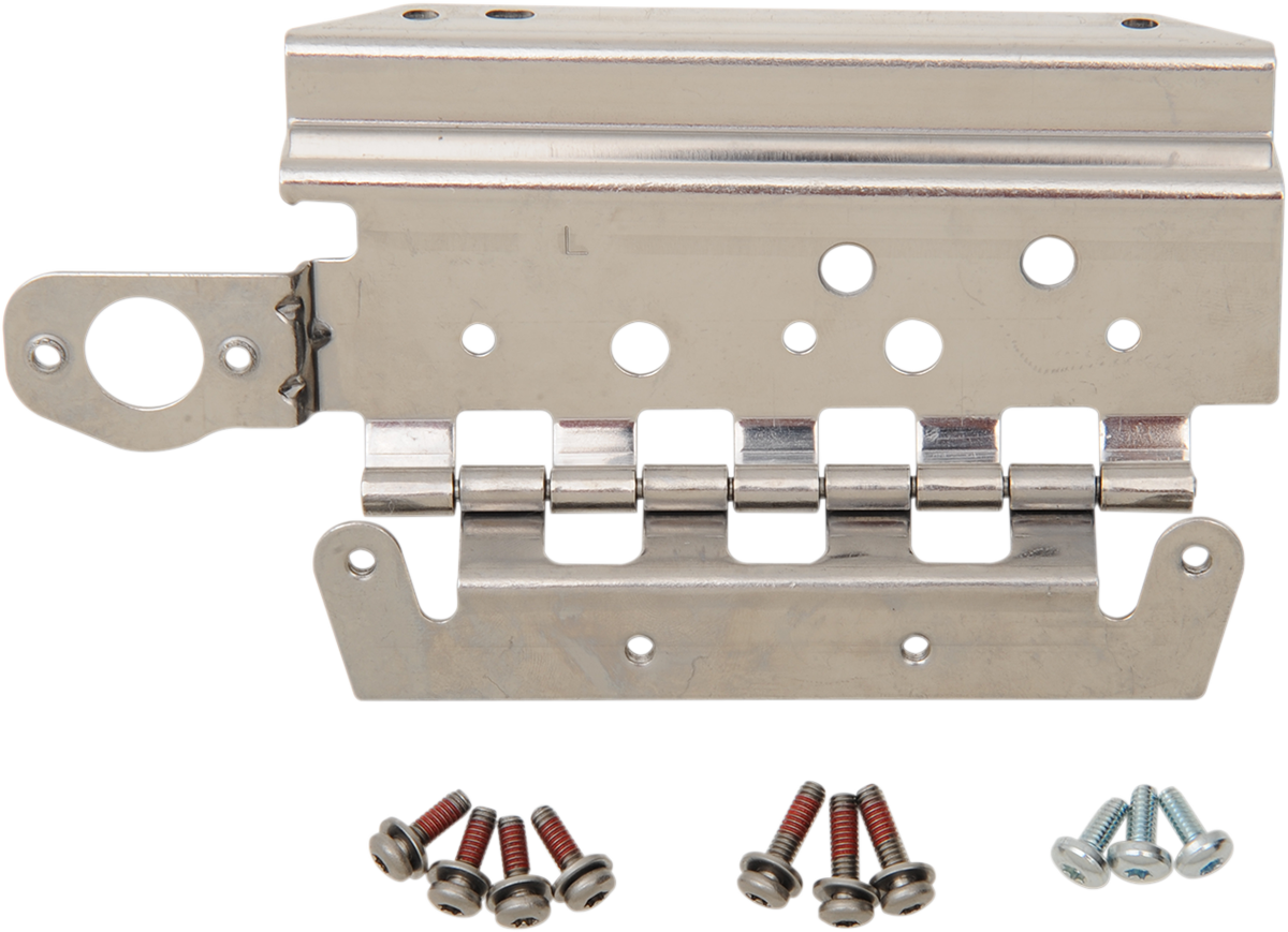 DRAG SPECIALTIES Replacement Saddlebag Lid Hinge Kit - Left - FL '14-'25 S77-0150-AL
