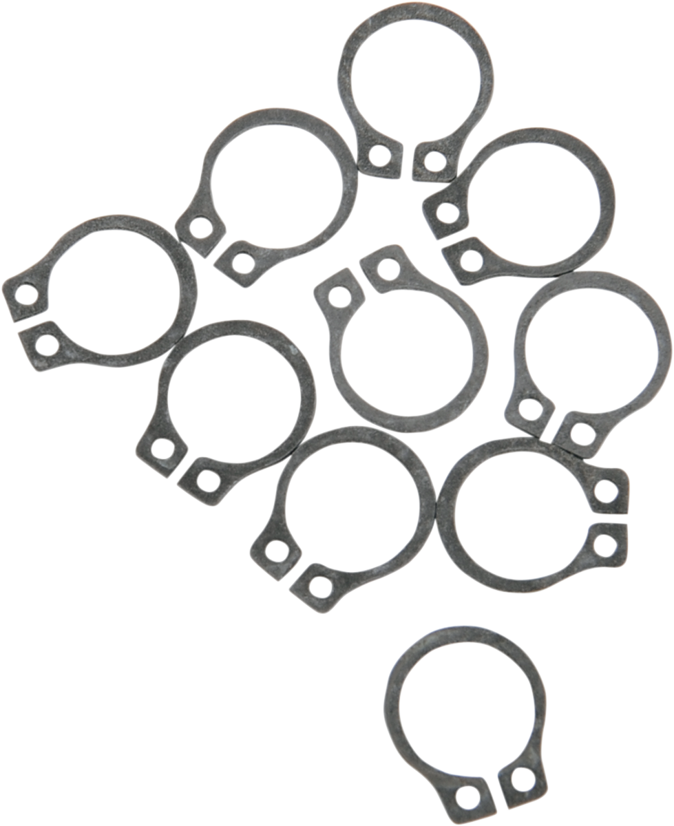 EASTERN MOTORCYCLE PARTS Snap Rings - Shifter Lever Pin - For 5-Speed A-11016