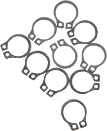 EASTERN MOTORCYCLE PARTS Snap Rings - Shifter Lever Pin - For 5-Speed A-11016