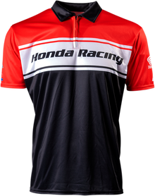 FACTORY EFFEX Honda Team Pit Shirt - Red/Black/White - 2XL 23-85308