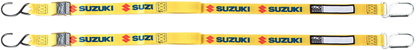 FACTORY EFFEX Tie-Downs - Yellow - Suzuki 22-45480