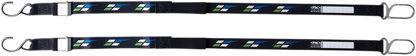 FACTORY EFFEX Tie-Downs - Black - Kawasaki 22-45180
