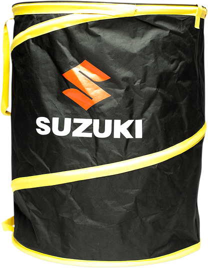 FACTORY EFFEX Trash Can - Black/Yellow - Suzuki 22-45460