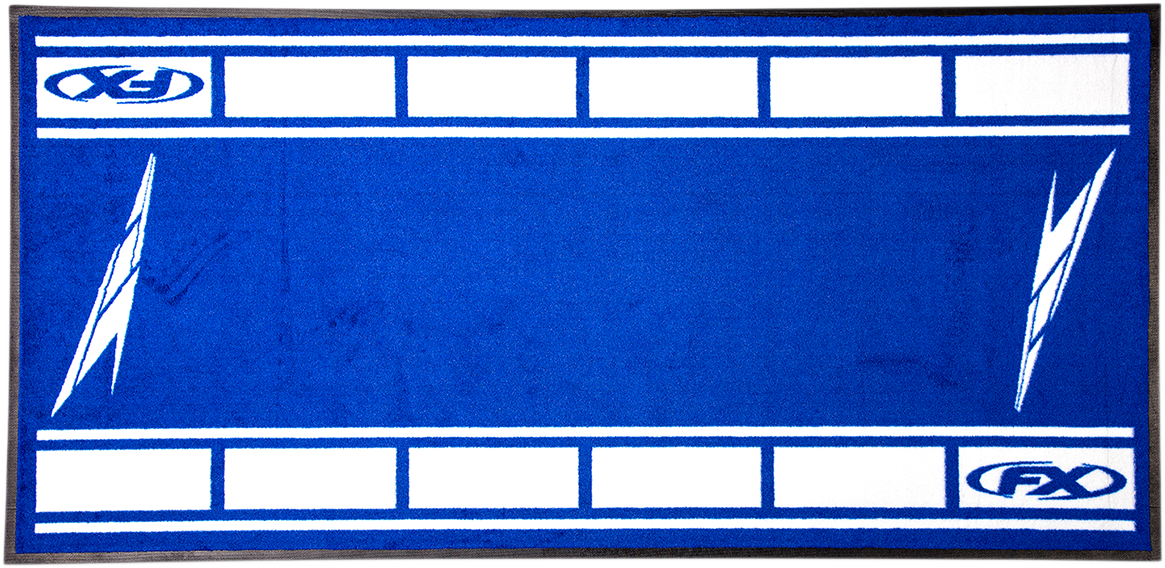 FACTORY EFFEX Bike Mat - Blue - Yamaha Strobe 22-45222