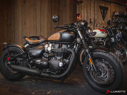 LUIMOTO TANK LEAF UNION JACK Tank Pads for the Triumph Bobber