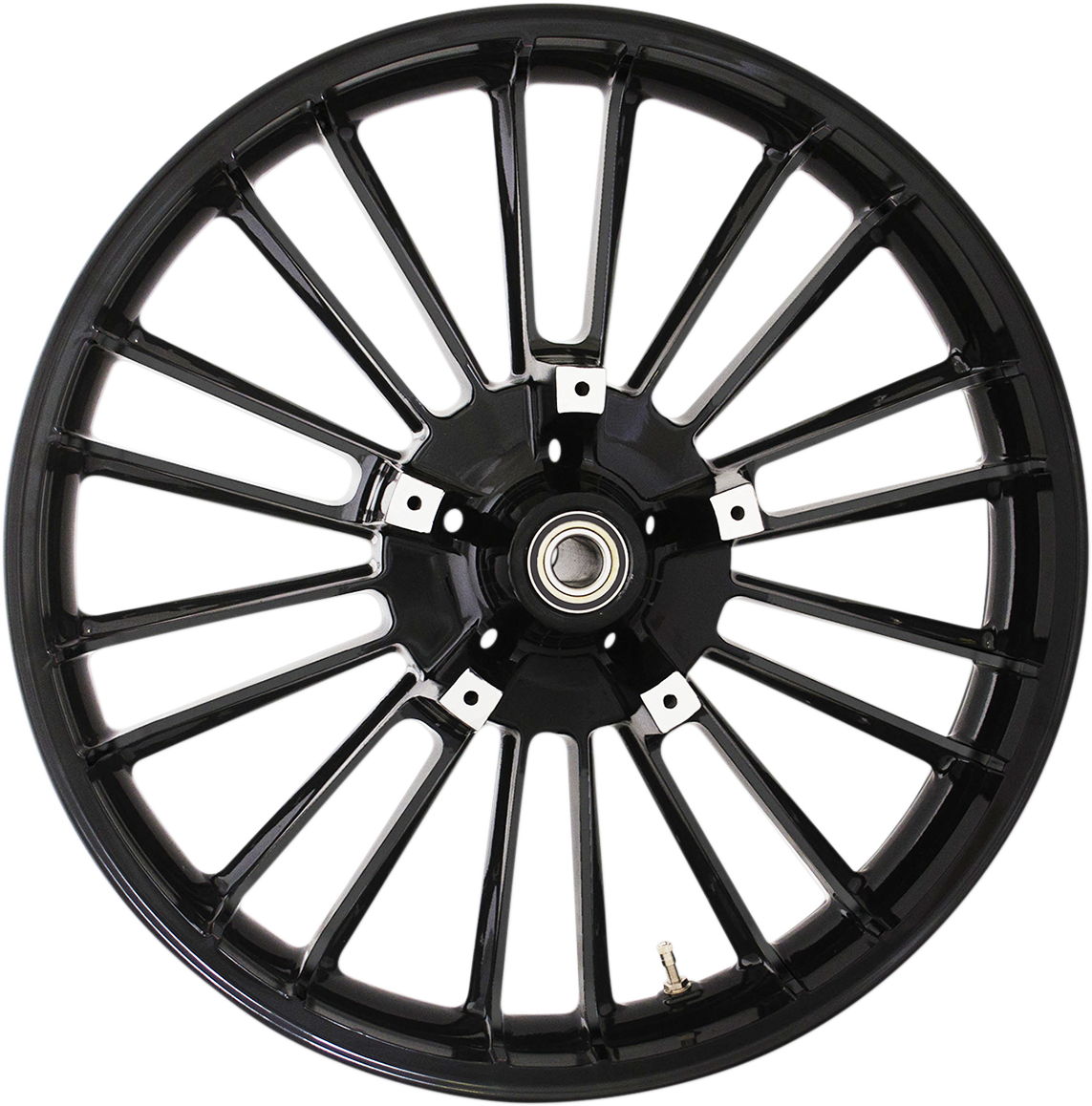 COASTAL MOTO Wheel - Atlantic - Front - Dual Disc/without ABS - Black - 21x3.5 - '00-'07 FL 3D-ATL213SB07