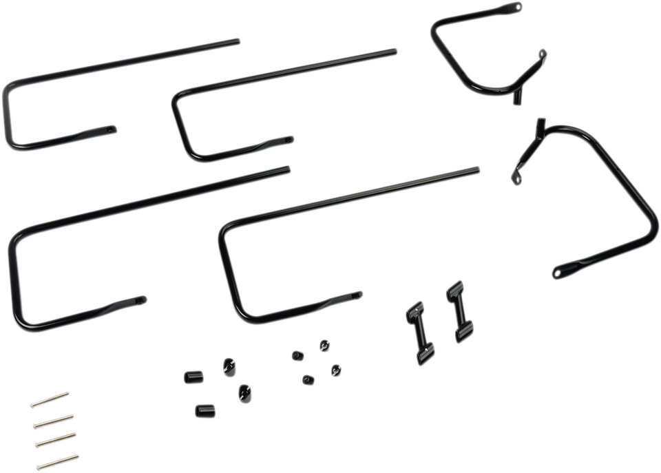 DRAG SPECIALTIES Saddlebag Rail - Black - FL '09-'13 21038B