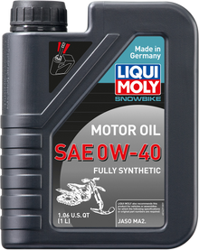 LIQUI MOLY Snowbike Synthetic Oil - 0W-40 - 1L 20356