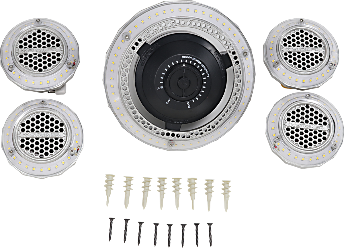 RISK RACING Ceiling Light - Motion - 7500 Lumens - Multi-Point Illumination 00194