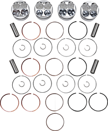 JE PISTONS Piston Kit - 67.00 mm - 13.5:1 CR - Honda 144538