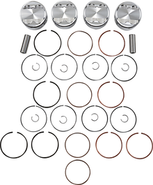 JE PISTONS Piston Kit - 81.00 mm - 11.0:1 CR - Suzuki 201165