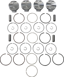 JE PISTONS Piston Kit - 86.00 mm - 13.5:1 CR - Kawasaki 247621