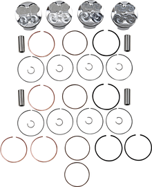 JE PISTONS Piston Kit - 68.00 mm - 13.2:1 CR - Kawasaki 247622