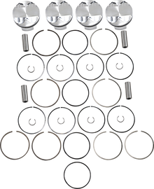 JE PISTONS Piston Kit - 83.00 mm - 13.5:1 CR - Suzuki 274086