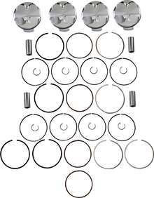 JE PISTONS Piston Kit - 76.00 mm - 13.5:1 CR - Kawasaki 284718